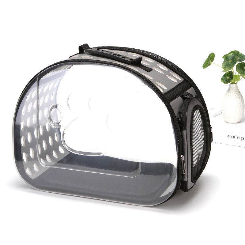 Transparent Space Capsule Pet Backpack