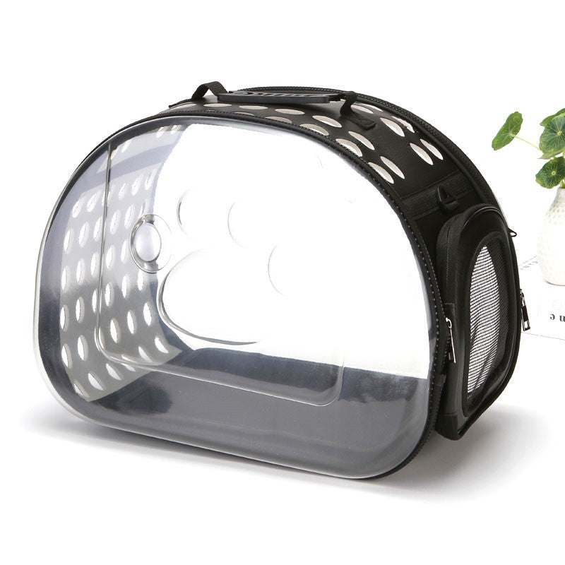 Transparent Space Capsule Pet Backpack