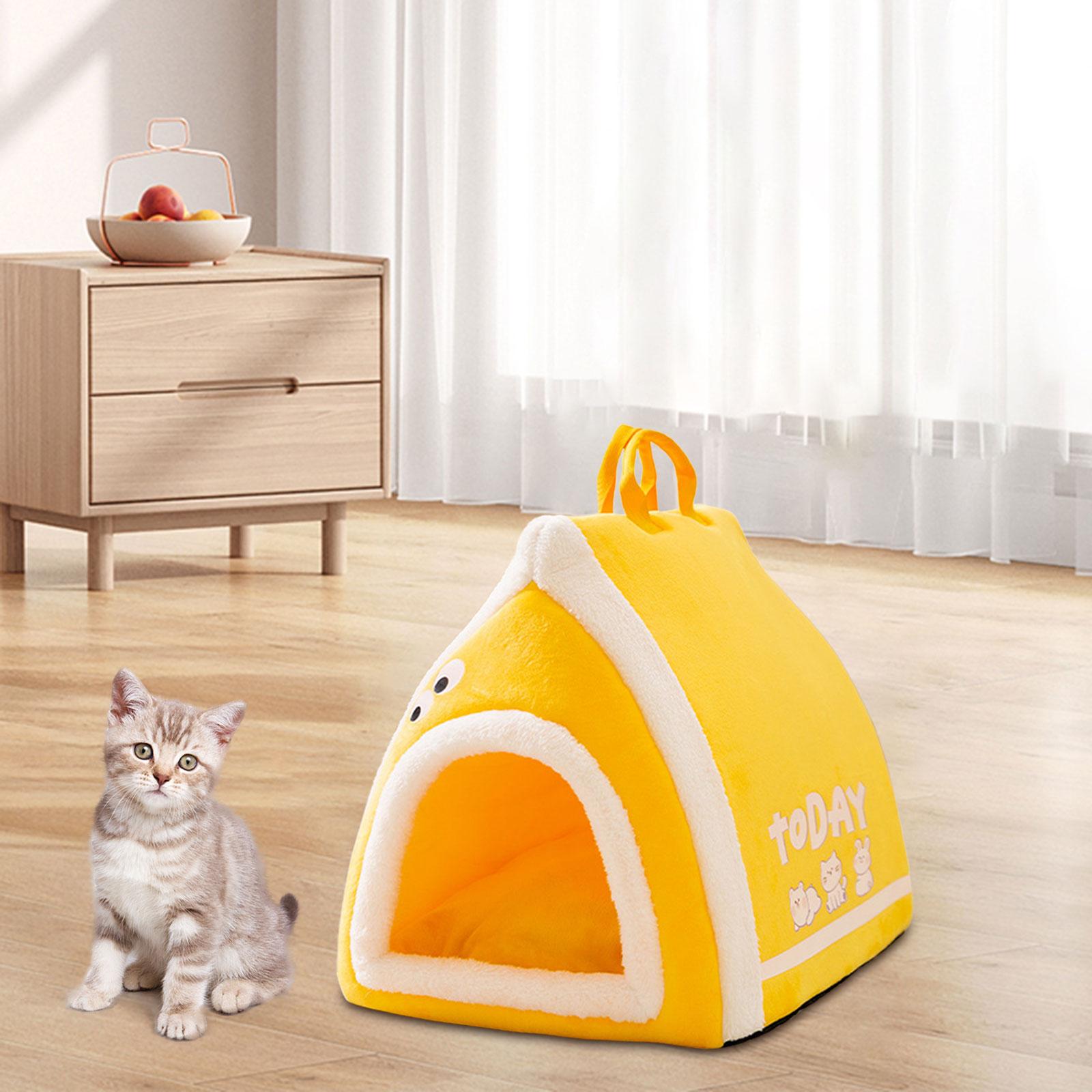 Toast Bread Style Pet Bed for Cats & Dogs