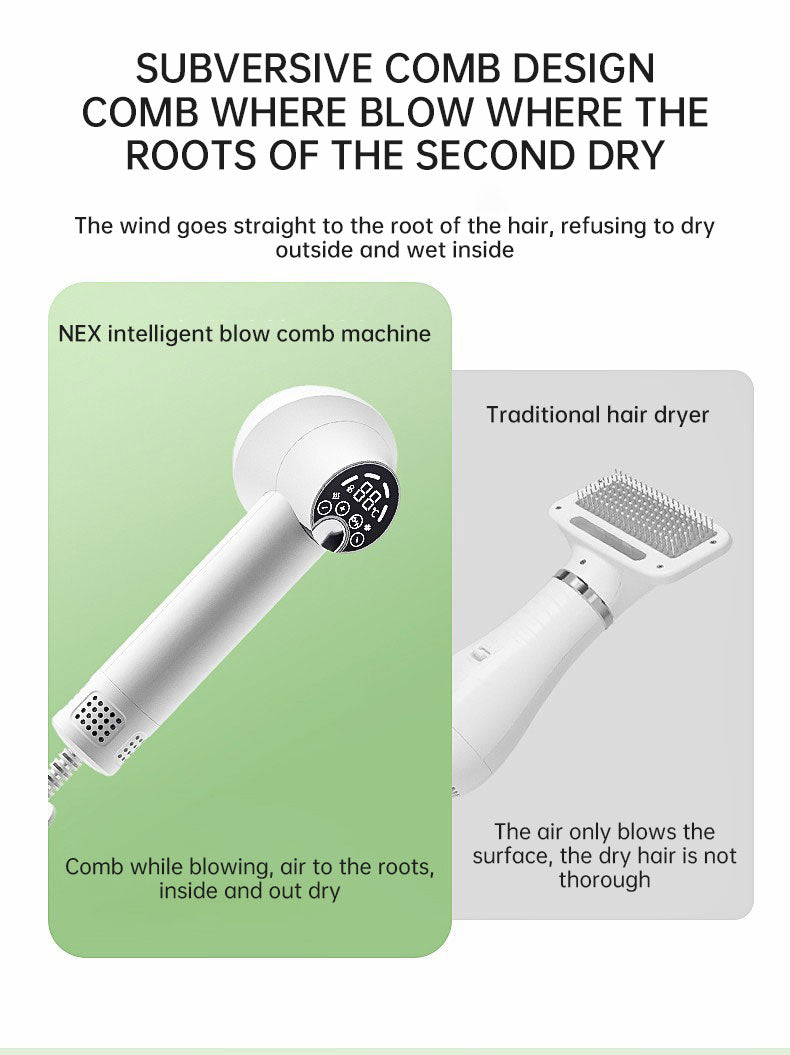 Smart Pet Hair Dryer &amp; Brush