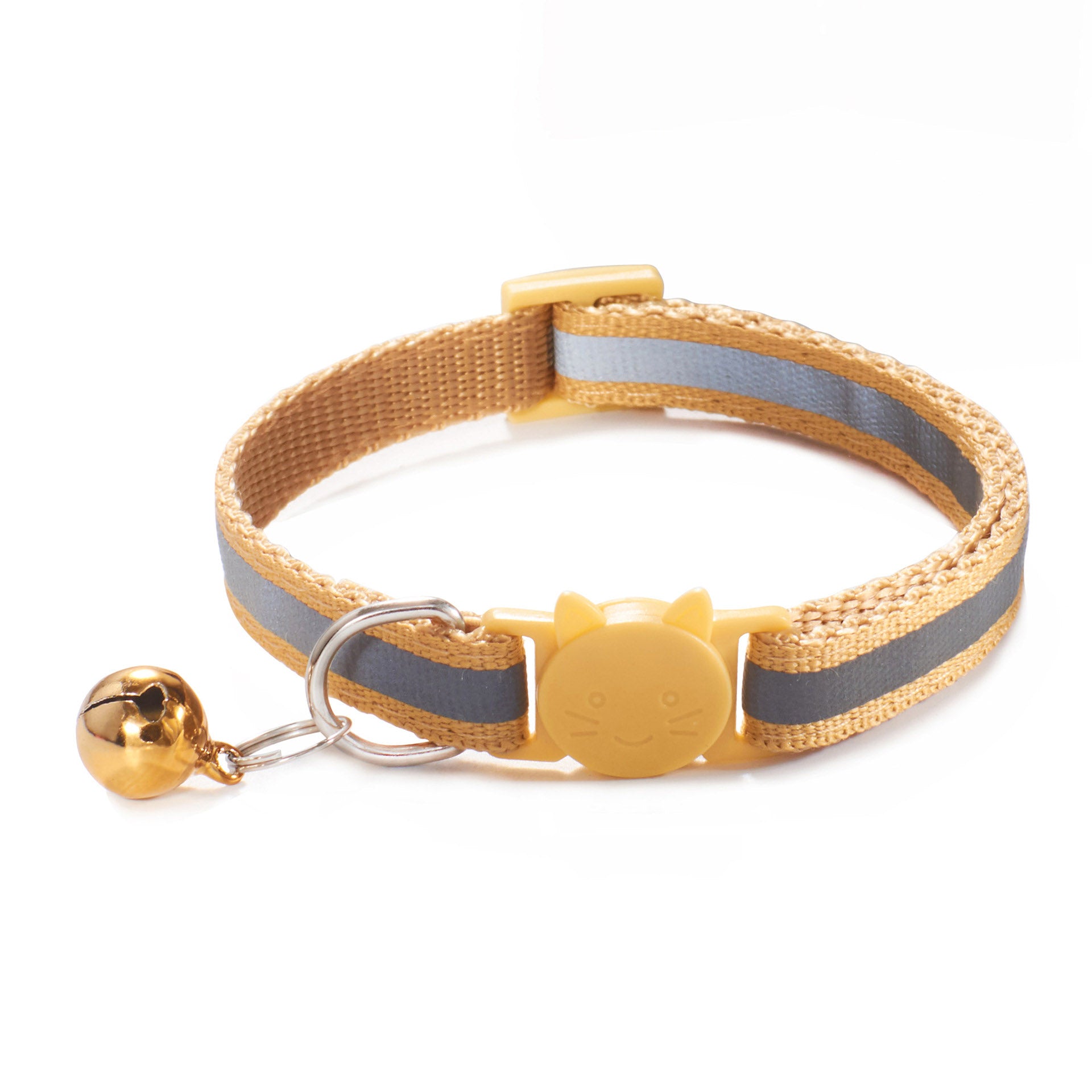 Reflective Breakaway Cat Collar with Bell