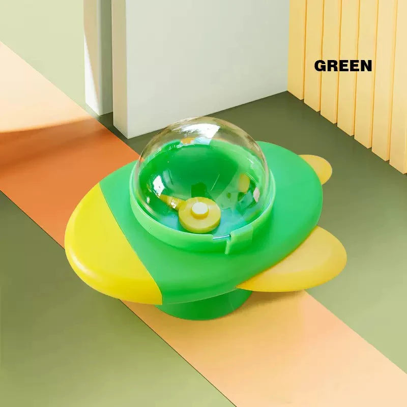 Spinning Treat Ball Cat Toy