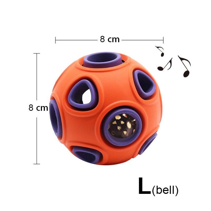 Interactive Rubber Chew Ball for Dogs