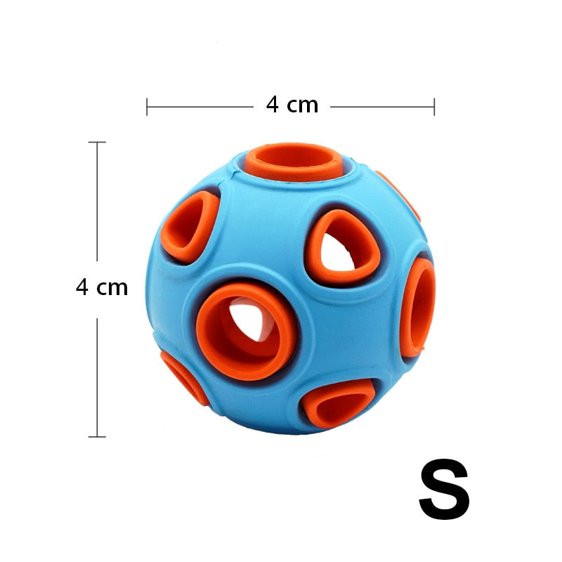 Interactive Rubber Chew Ball for Dogs