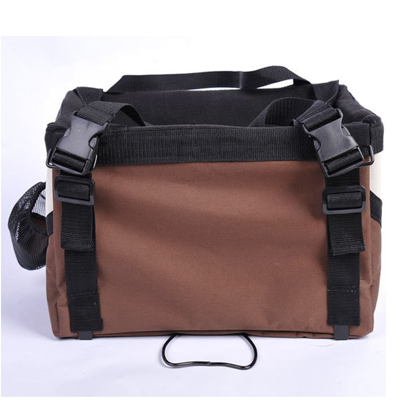 Pet Bicycle Carrier Bag - Portable Bike Basket