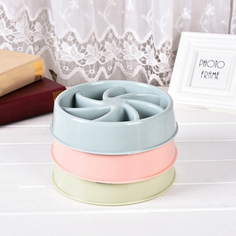 Slow-Feed Training Bowl for Dogs &amp; Cats